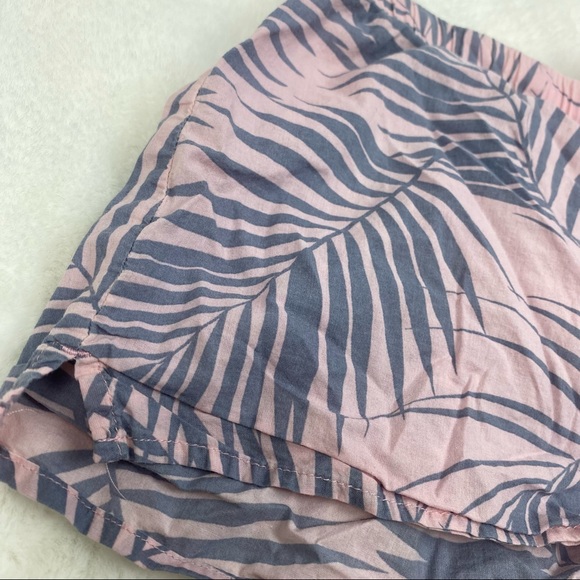 Victoria Secret Pajama Leaf Print Short Shorts - Picture 2 of 7
